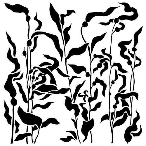 500x500 The Crafter's Workshop Kelp Forest X Doodling Template
