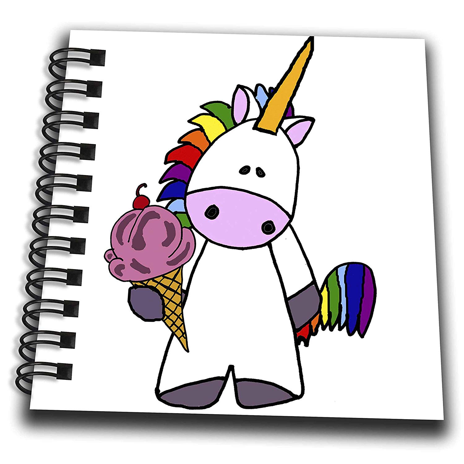 Unicorn Cartoon Drawing