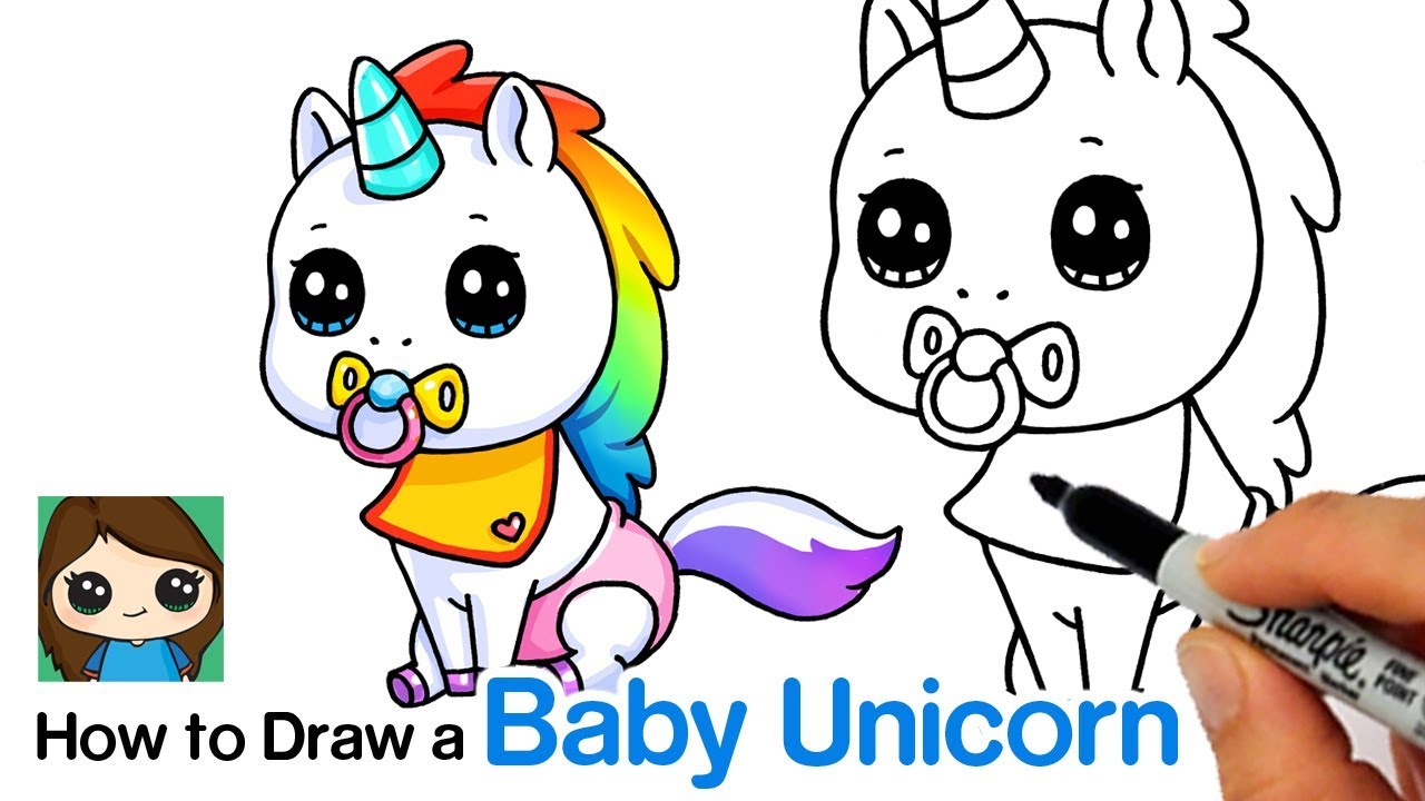 1280x720 How To Draw A Baby Unicorn Unstable Unicorns
