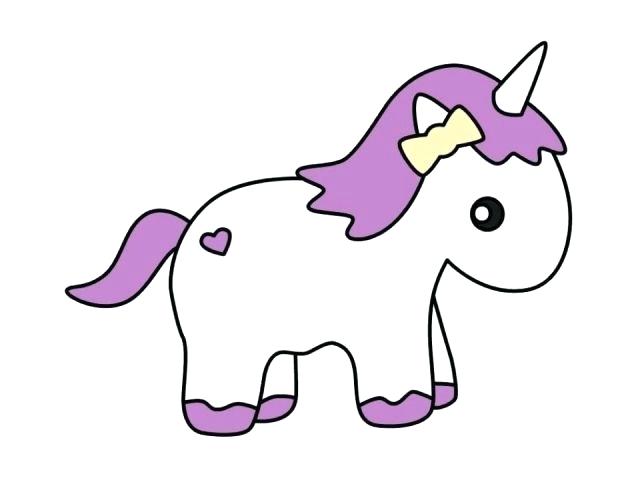 640x480 Easy To Draw Unicorn