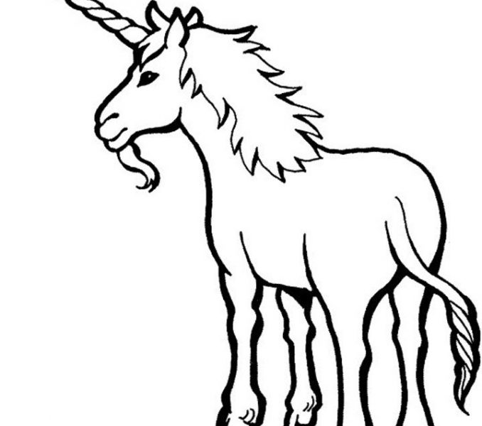 678x600 How To Draw For Kids Unicorn