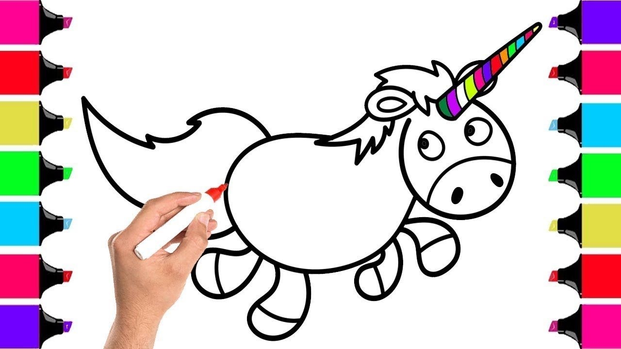 Unicorn Drawing For Kids | Free download on ClipArtMag