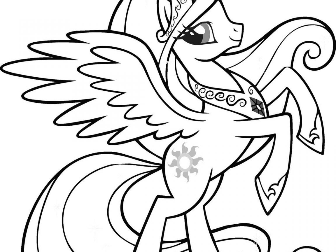 1152x864 Unicorn Drawing For Kids How To Draw Coloring Pages Surprising