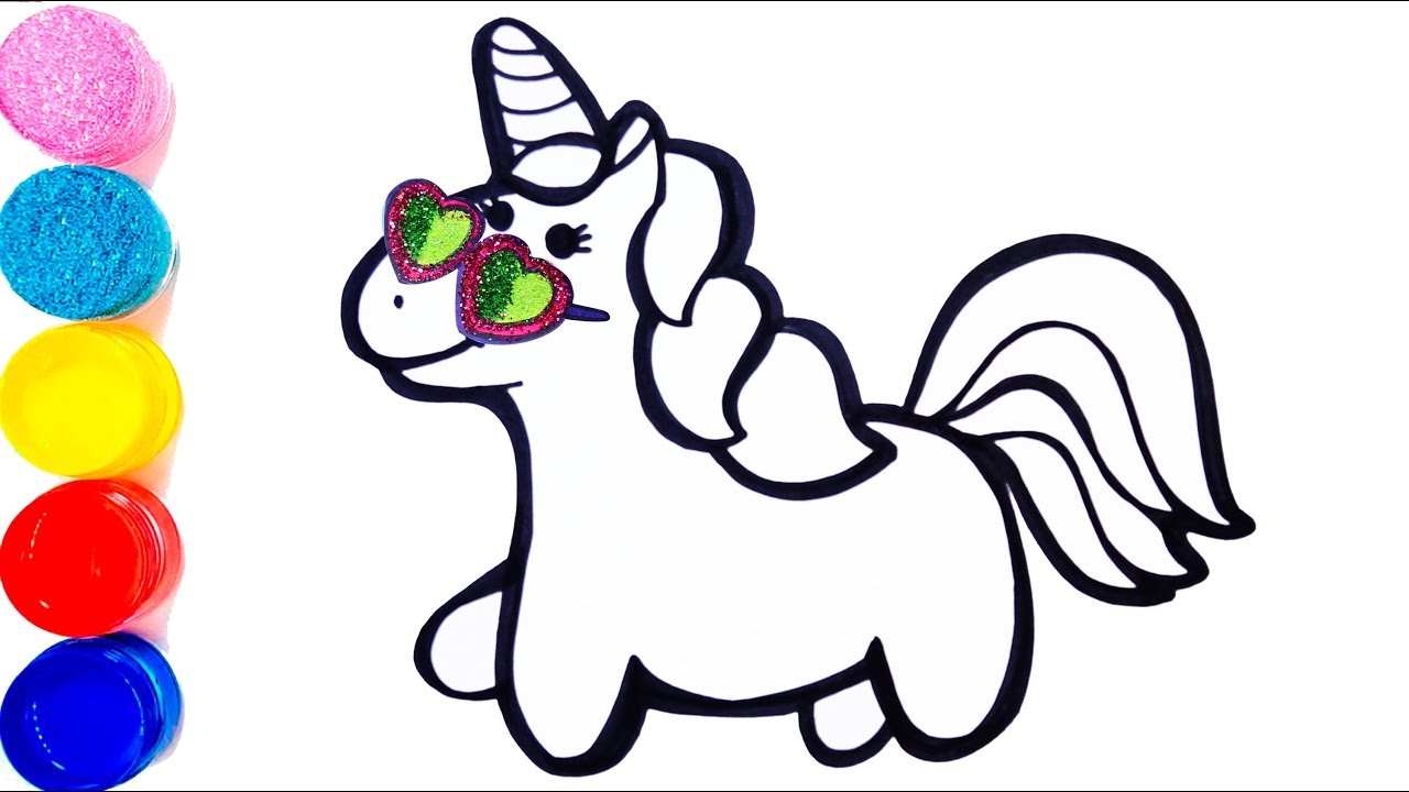 Unicorn Drawing For Kids | Free download on ClipArtMag