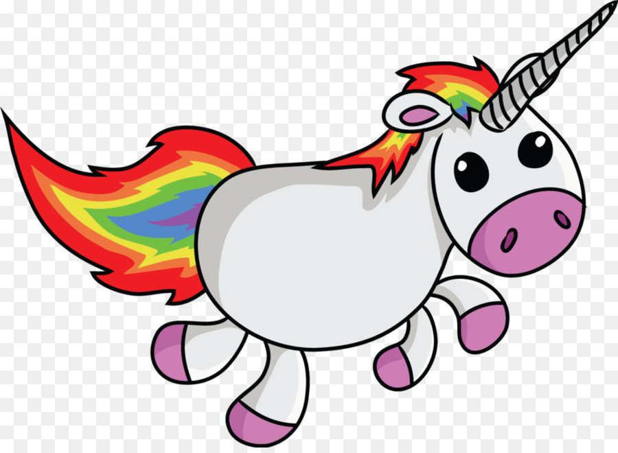 900x660 Unicorn, Drawing, Illustration, Transparent Png Image Clipart