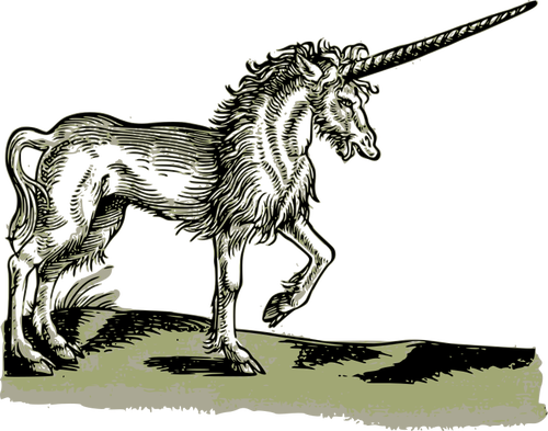 500x393 Unicorn Drawing