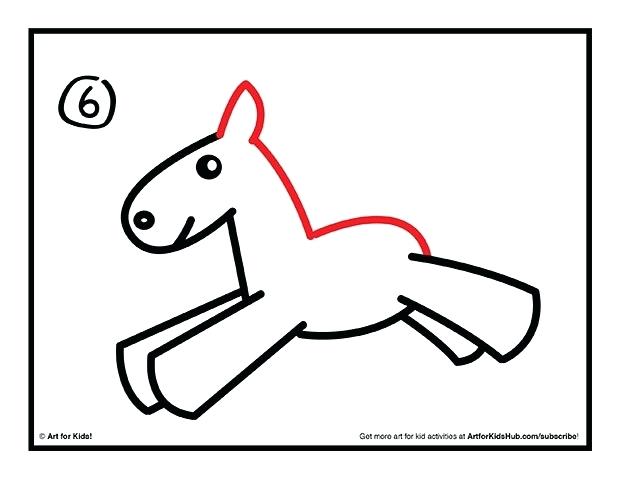 620x479 How To Draw A Horse Easy For Kids Home Improvement Neighbor Gif