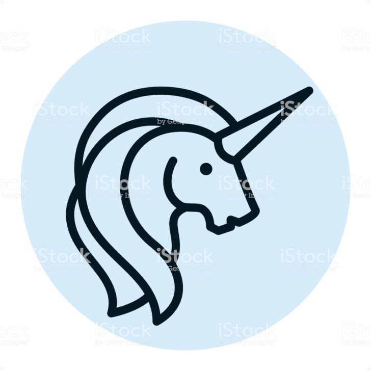 728x728 Unicorn Drawing Easy Step