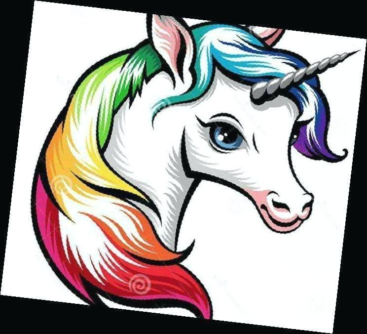 744x676 Easy Way To Draw A Unicorn Easy Draw Unicorn Horn