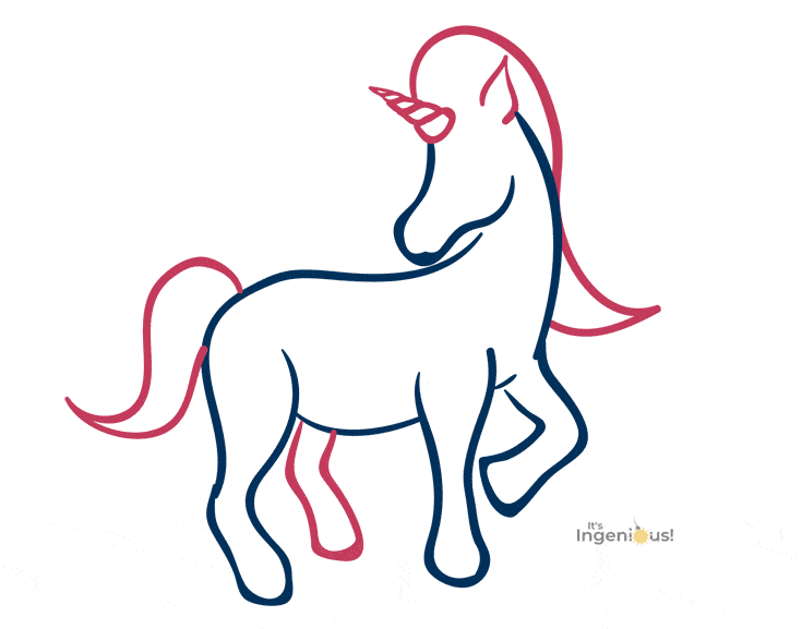 735x577 How To Draw A Beautiful Unicorn For Kids It's Ingenious!