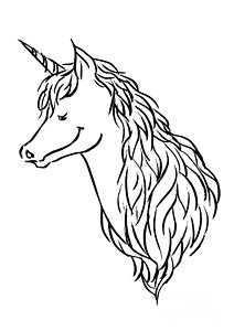 Unicorn Horn Drawing | Free download on ClipArtMag