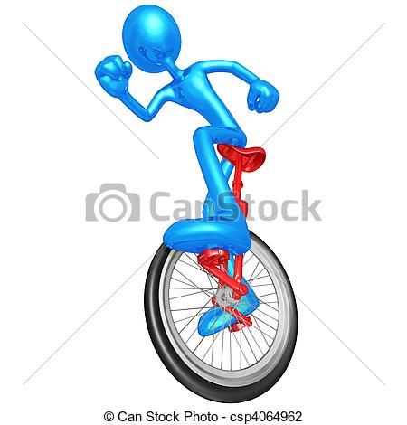 450x470 Unicycle Drawing