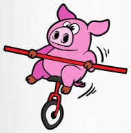 190x193 Unicycle Travel Mug Spreadshirt