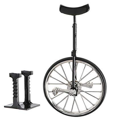 425x425 Baoblaze Alloy Unicycle Bike Diecase Model Figure