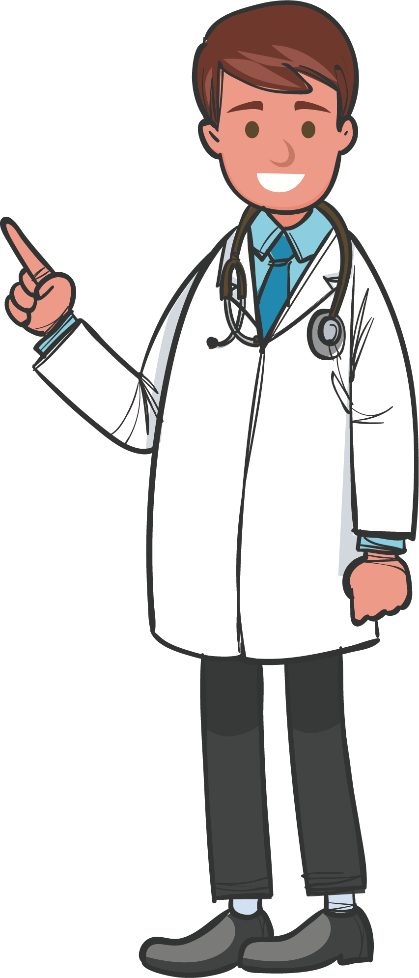 853x1990 Collection Of Free Doctor Drawing Uniform Download On Ui Ex