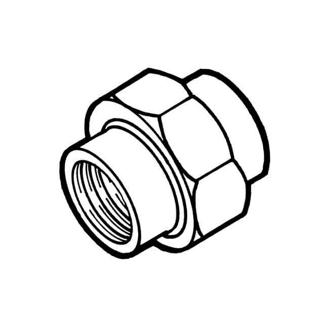 650x650 Equal Straight Union Female X Female Brass