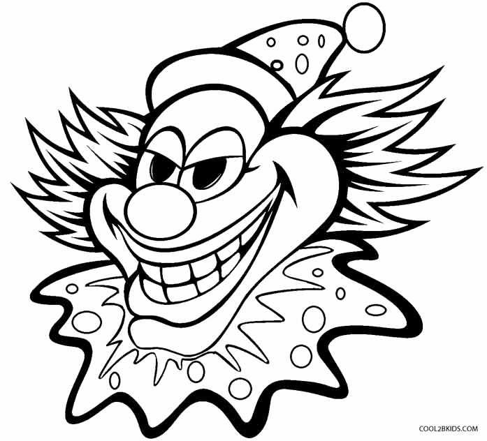 697x632 Lovely Clown Coloring Pages Coloring Page