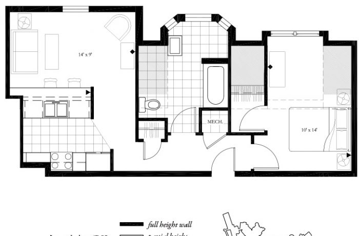 700x460 unit national park seminary apartments, apartments, silver
