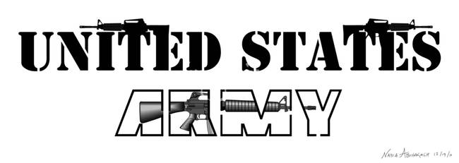 650x231 United States Army Design Drawing