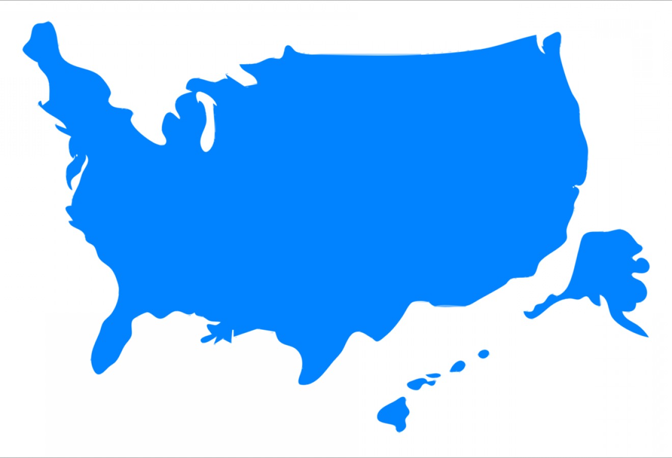 1320x900 United States Map Vector Drawing Catchsplace