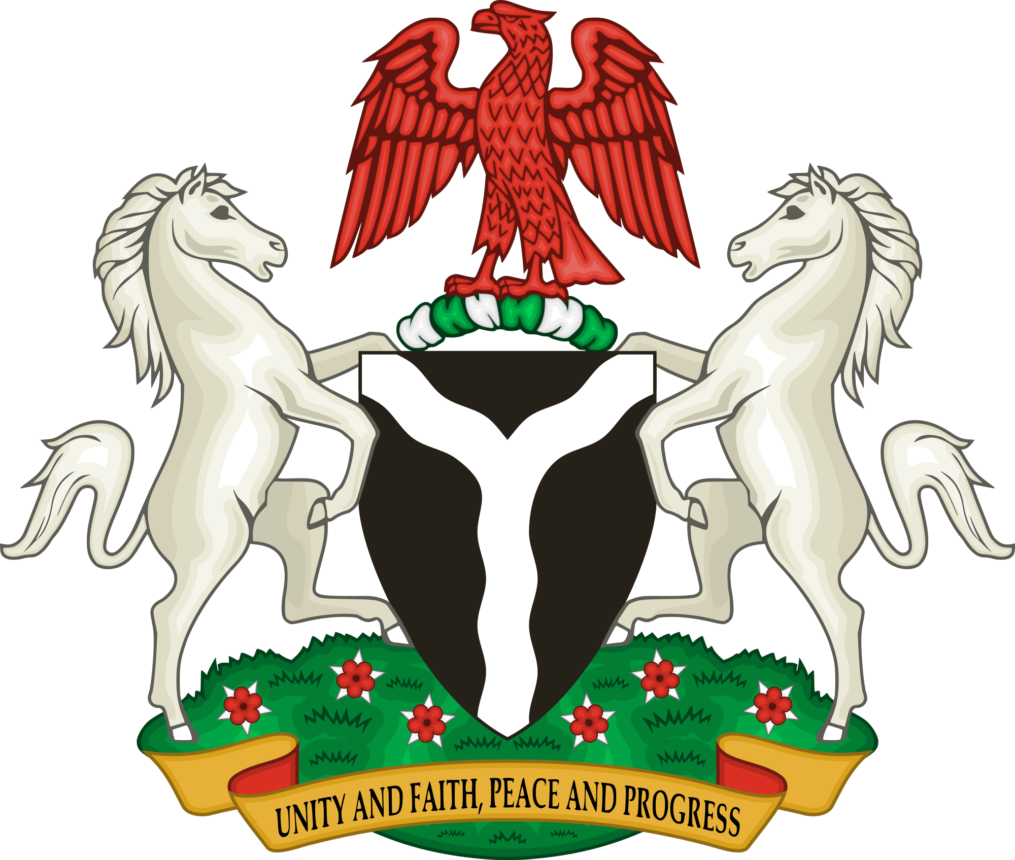 2000x1695 Coat Of Arms Of Nigeria