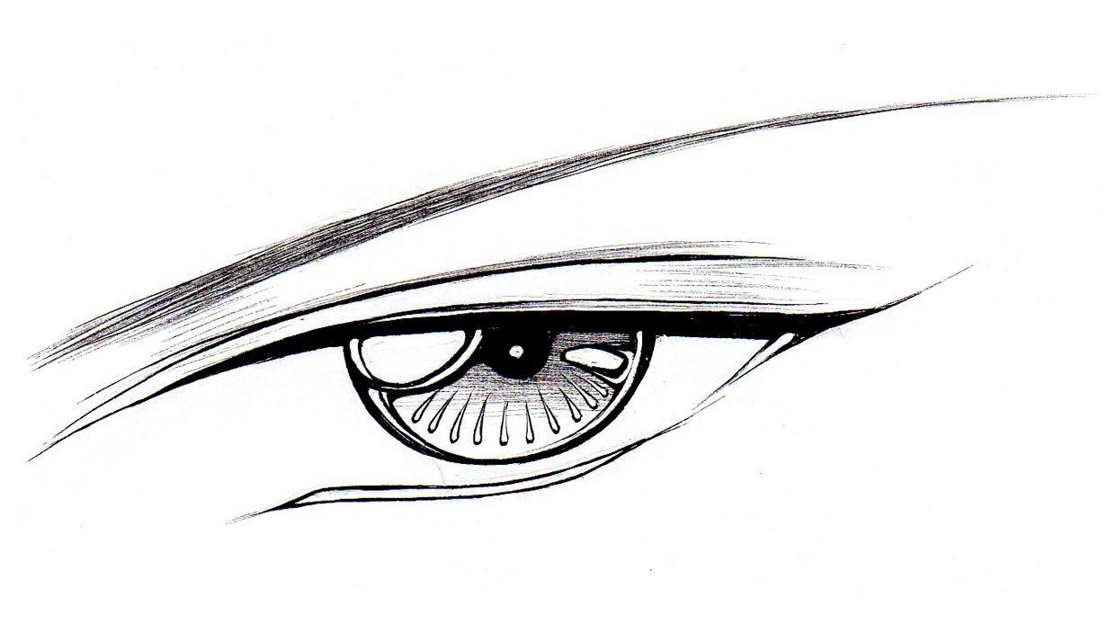 1242x704 How To Draw Male Eyes