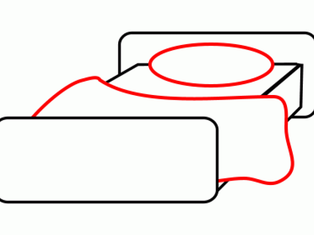 640x480 Free Drawn Bed, Download Free Clip Art