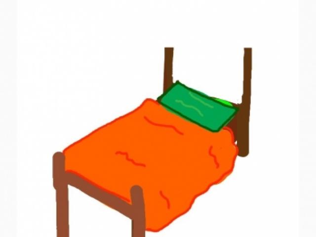 640x480 Free Drawn Bed, Download Free Clip Art