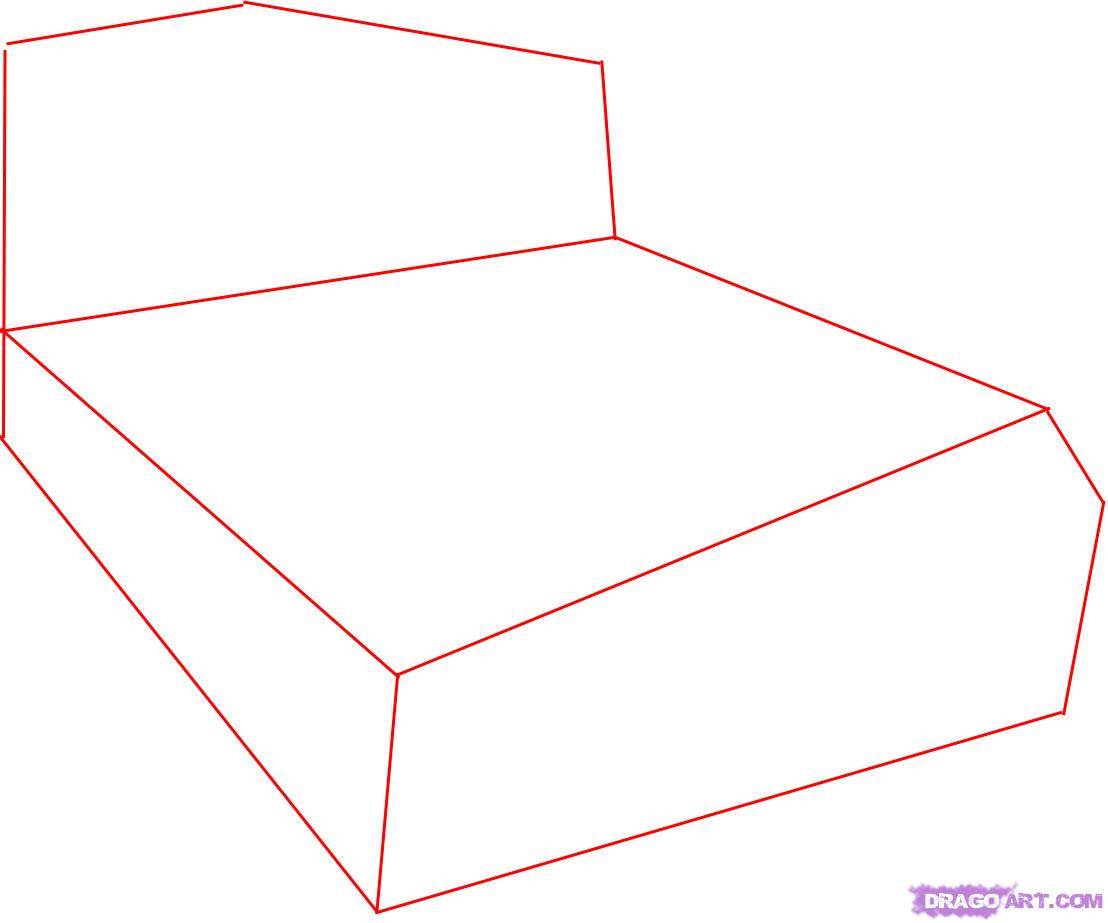 1108x923 Bed Drawing Step