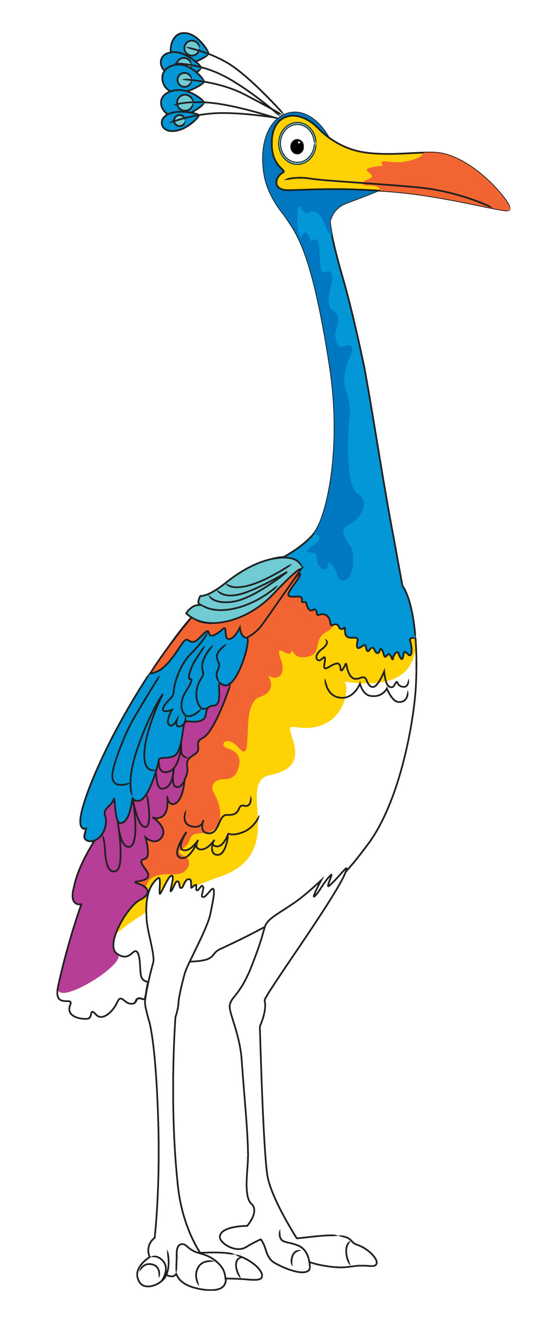 1109x2712 How To Draw Kevin From Up Steps