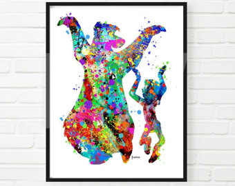 340x270 Disney Print Up House Watercolorinstant Download Up Movie Etsy