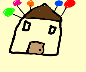 300x250 House Climbing A Mountainthe Movie Up