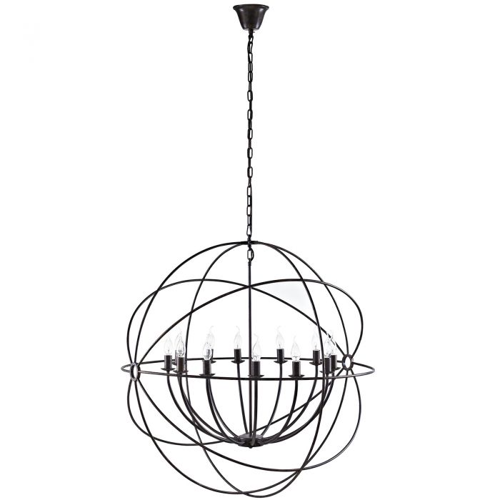 700x700 Modway Atom Chandelier Brown Steel Eei Brn