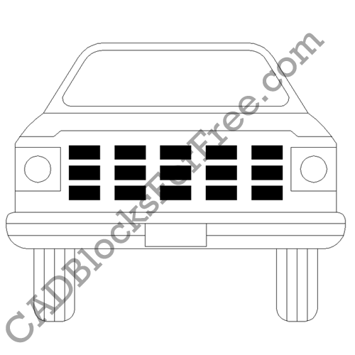 500x500 Vans Pick Ups Cad Blocks For Free