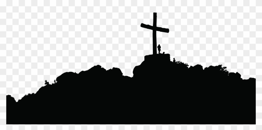 840x416 Silhouette Christian Cross Clip Art