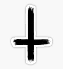 210x230 Upside Down Cross Stickers Redbubble