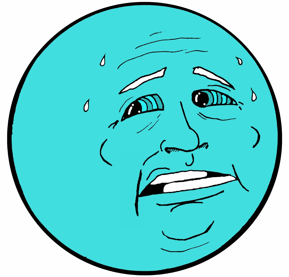 1000x956 Planet Uranus Drawing