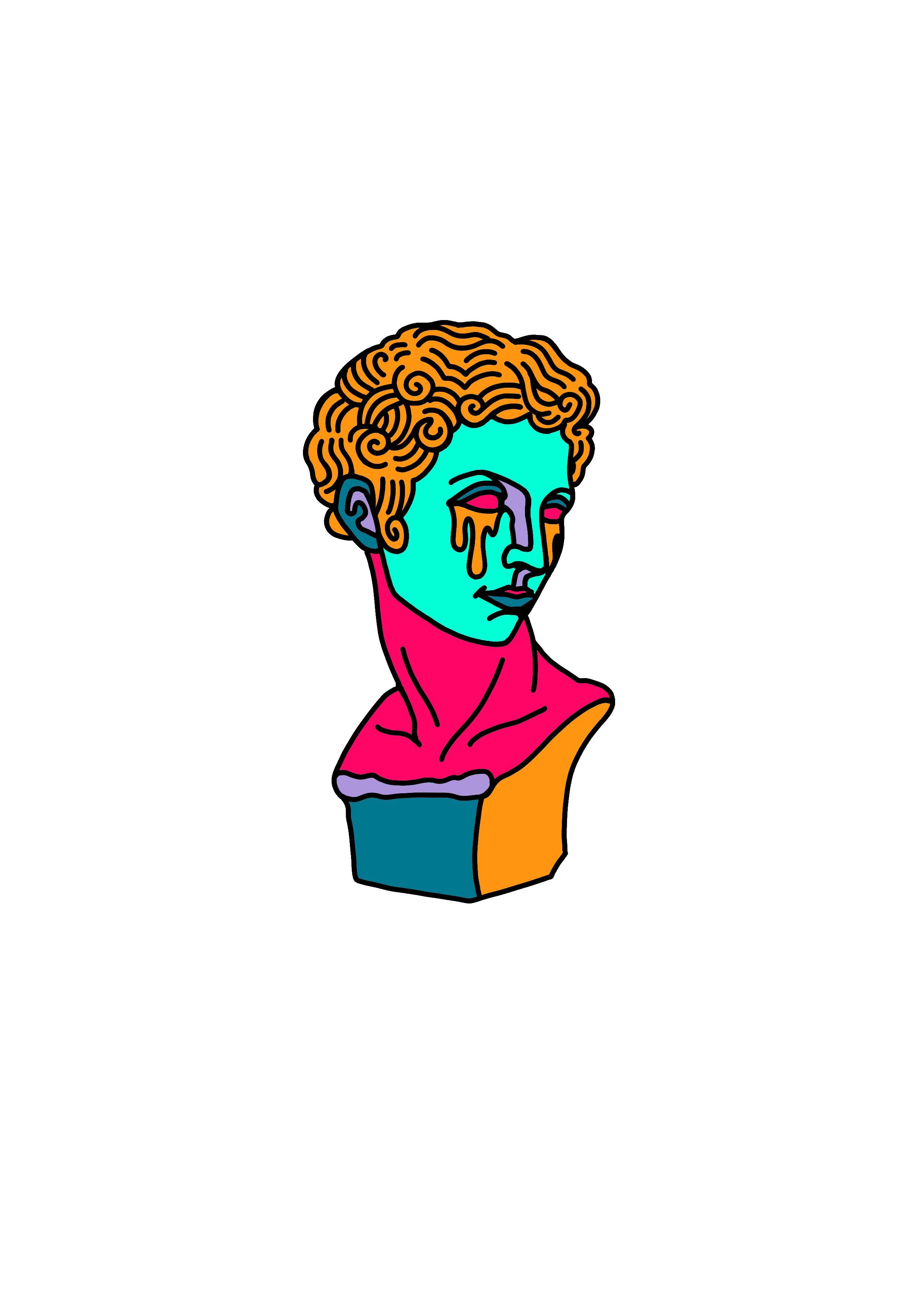 2480x3508 Conhece A Ti Mesmo Makeup Junk In Art, Art Inspo, Drawings