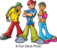 232x194 Urban Girl Illustrations And Clip Art Urban Girl Royalty