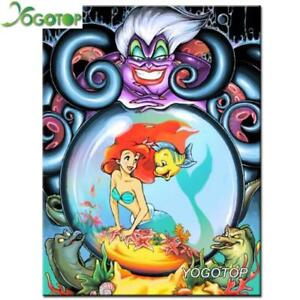 300x300 diamond painting ursula the sea witch crystal ball kit ebay