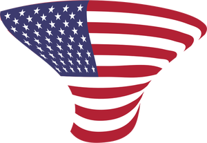 300x207 United States Flag Border Clip Art