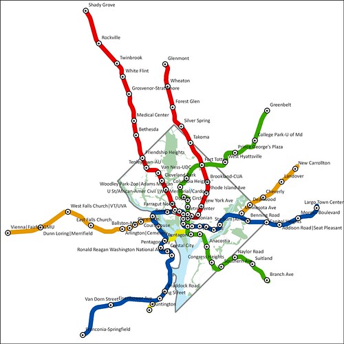 500x500 dc mythbusting metro map to scale we love dc