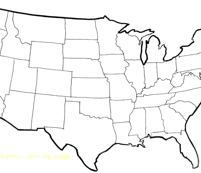 Us Map Drawing | Free download on ClipArtMag