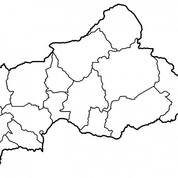 600x600 Usa Map Empty Blank Map Of The United States