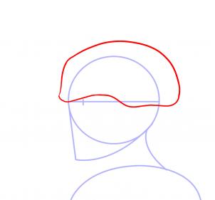 302x281 How To Draw Soldiers, Step