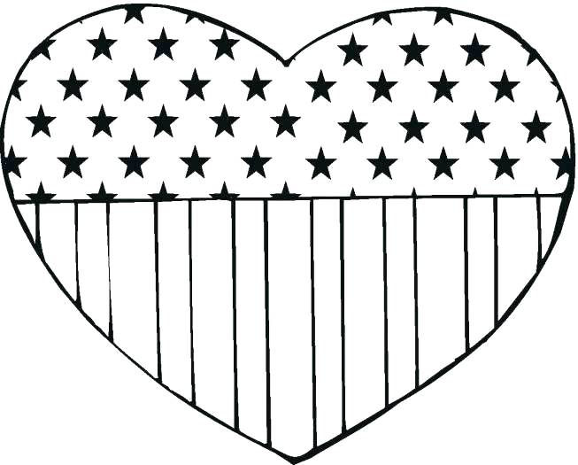 653x525 Us Flag Drawing At Free For Personal Use Usa Outline Country