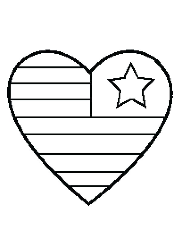 600x776 Usa Flag Coloring