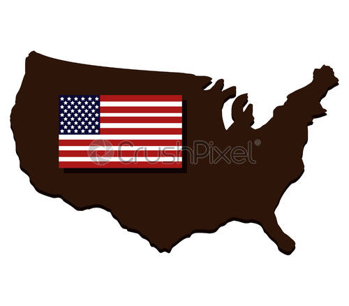 500x438 Man Drawing An Usa Map