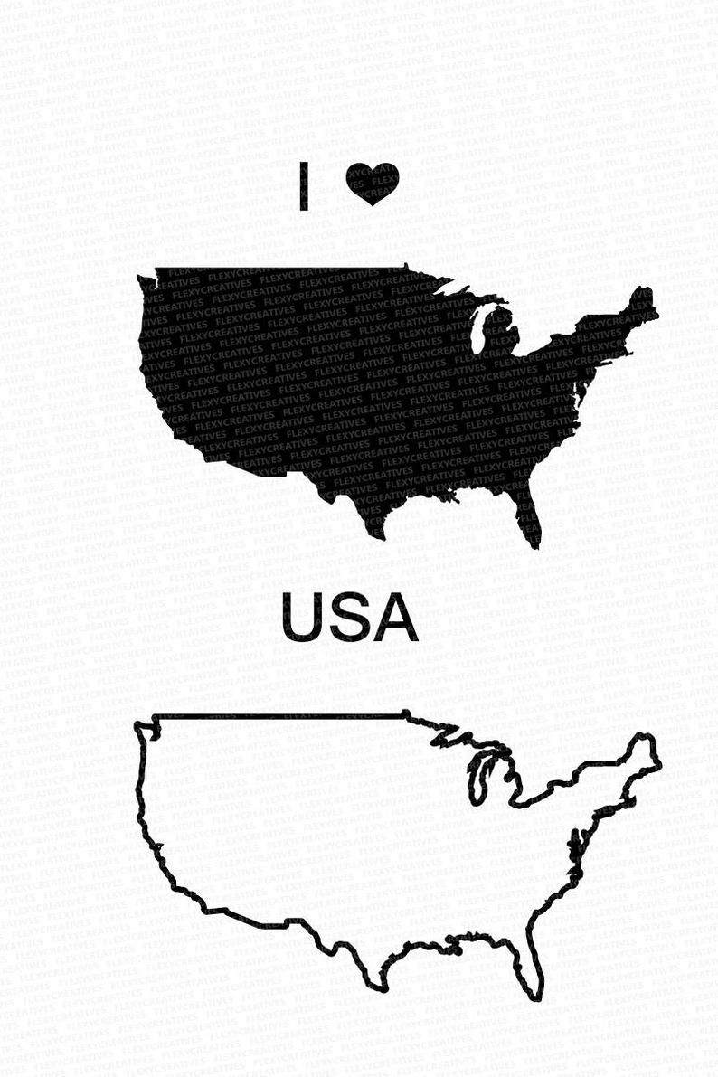794x1191 usa vector state clipart united states clip art usa map etsy