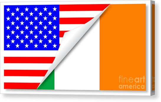 546x348 Usa Flag Drawing Canvas Prints